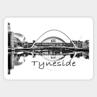 Tyneside  bridges Sticker